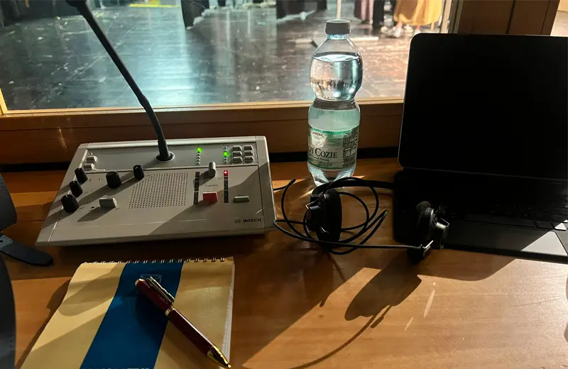 Interpretariato consecutivo a Verbania per incontri e presentazioni